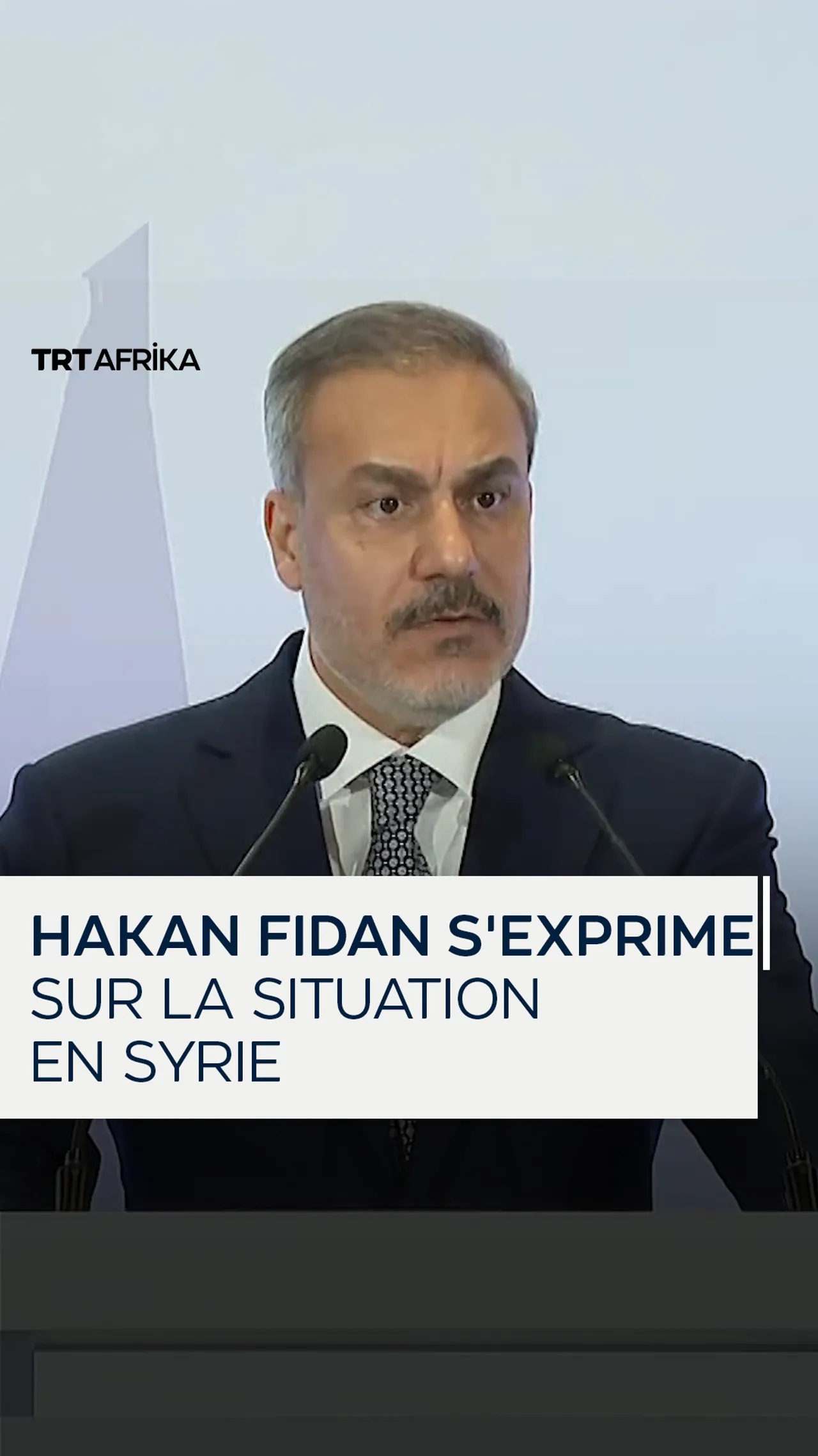 Hakan Fidan : "Aider le peuple syrien à façonner l'avenir de la Syrie déchirée par la guerre"